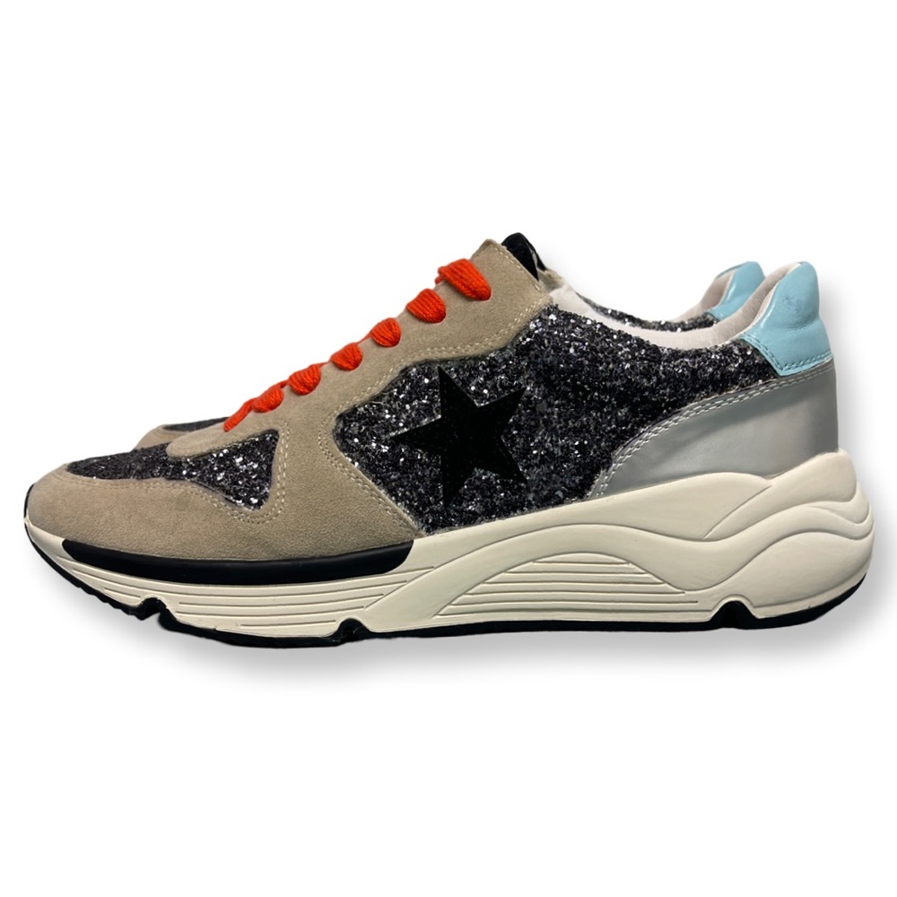Oasis Society California Quincy Glam ⭐️ Sparkle Sneakers Women’s 9